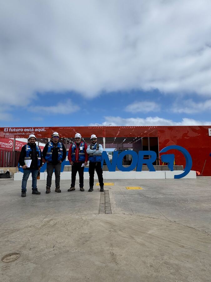 Equipo Delta Eventos en Exponor